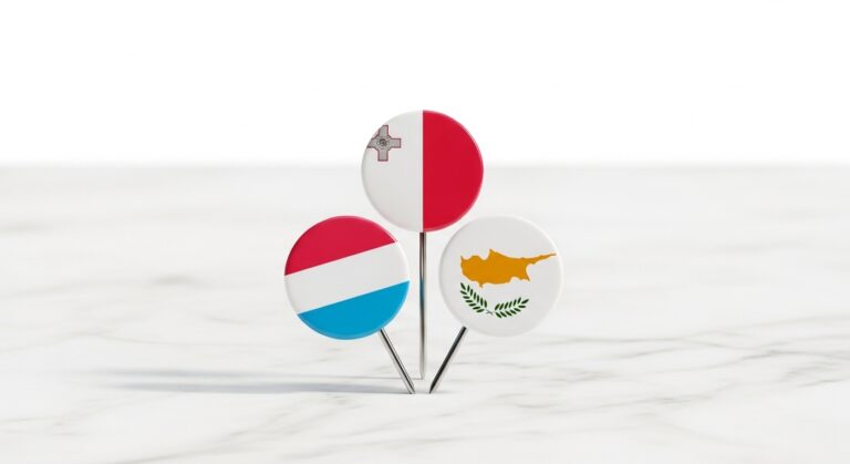 Malte vs Luxembourg vs Chypre. Comparatif fiscal Malte, Luxembourg et Chypre pour expatriés francophones